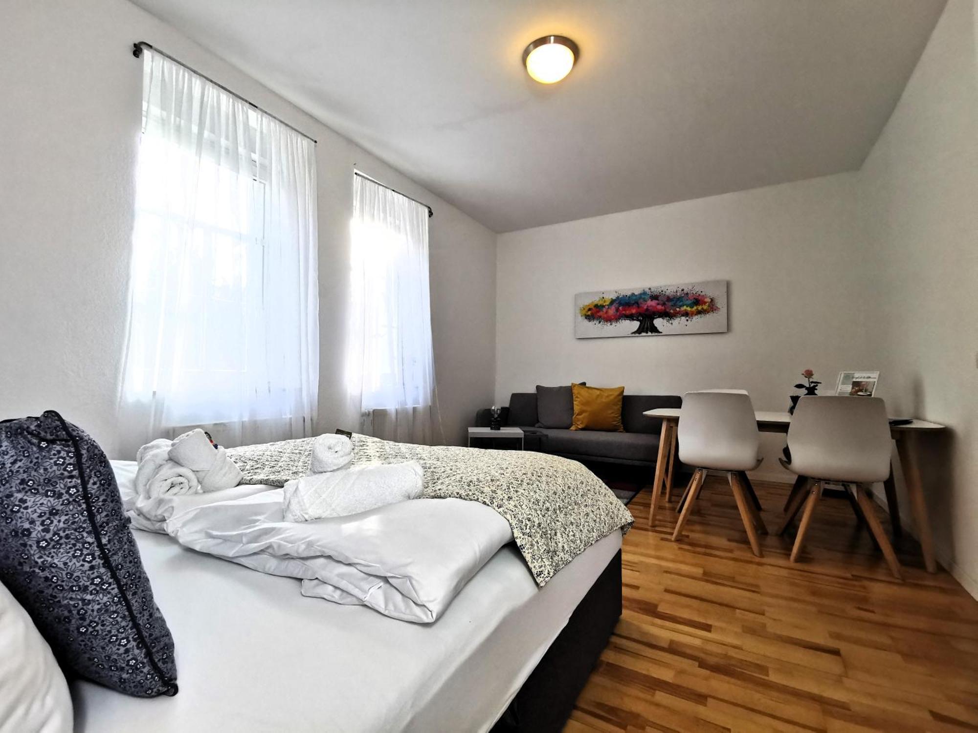 Bohnapartments Steigerwald - Natur In Der Stadt - Vollausstattung - Wlan - Gratis Parkplaetze Erfurt Exterior foto